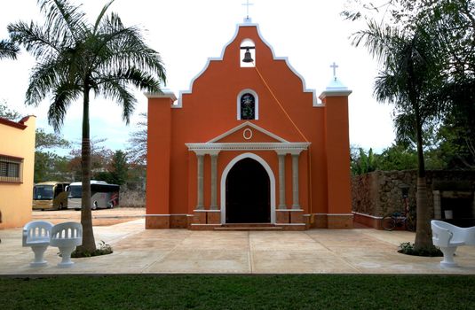 Memorial church built for Mayans in Mexico