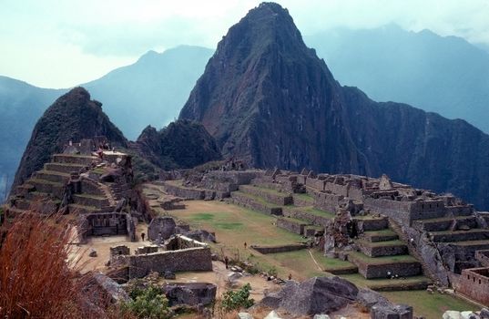 Inka Ruins of Machu Picchu in Peru