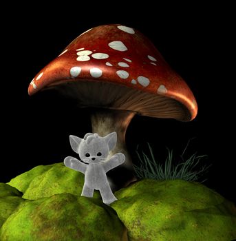 3-d computer generated illustration.