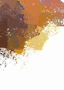 Pastel colors abstract illustration. Brush paint background pattern.