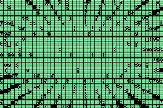 Random digits illustration. Abstract computer technology background pattern.