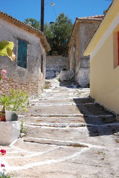 Village Keri in Zakynthos island, Greece.