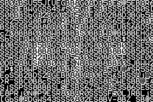Computer code illustration. Abstract technology background pattern.