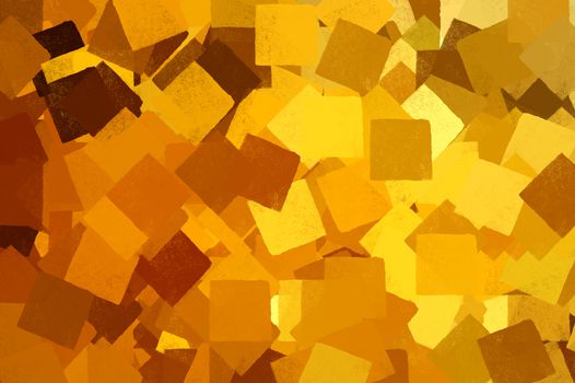 Impressionist squares abstract illustration. Brush paint background pattern.