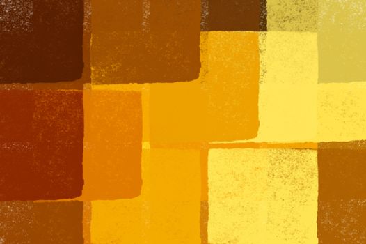 Impressionist squares abstract illustration. Brush paint background wallpaper.