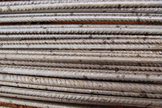 steel bars used in construction