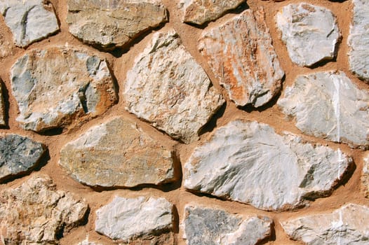 Stone wall texture detail. Abstract background pattern.
