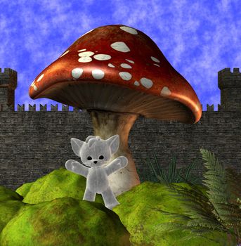 3-d computer generated illustration.