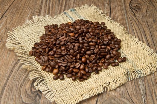 Studio Shot of Coffee Beans 