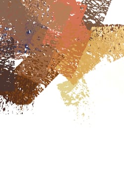 Brush paint strokes background. Abstract computer generated illustration.