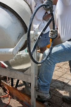 Preparation for construction of cement deck