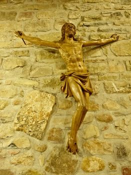 Altar in The Cathedral In Burgos, Spain