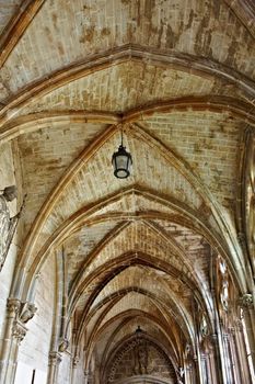 The Interior Of The Cathedral In Burgos, Spain