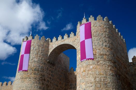 Wonderful medieval outer wall that protects and surrounds the city of Avila