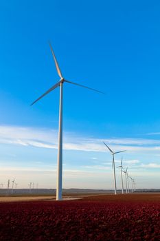 Typical windmill or aerogenerator of aeolian energy