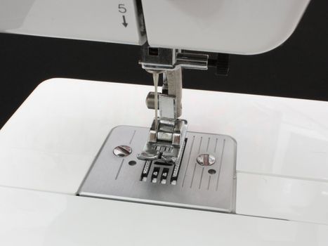 The sewing-machine of white color of electric type of new generation