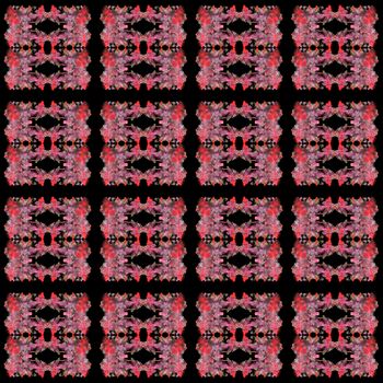 Abstract Symmetrical Fractal Background