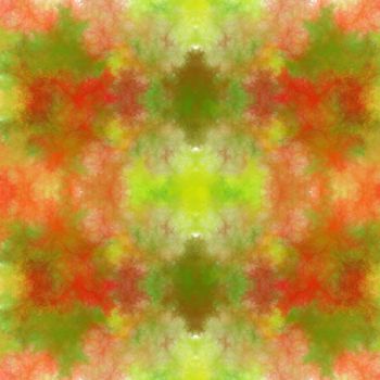 Abstract Symmetrical Fractal Background