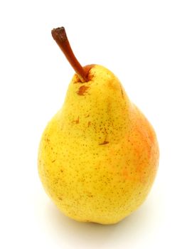 Ripe pears.Objects are isolated on a white background.