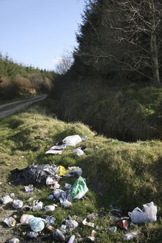 rubbish dumped in our environment