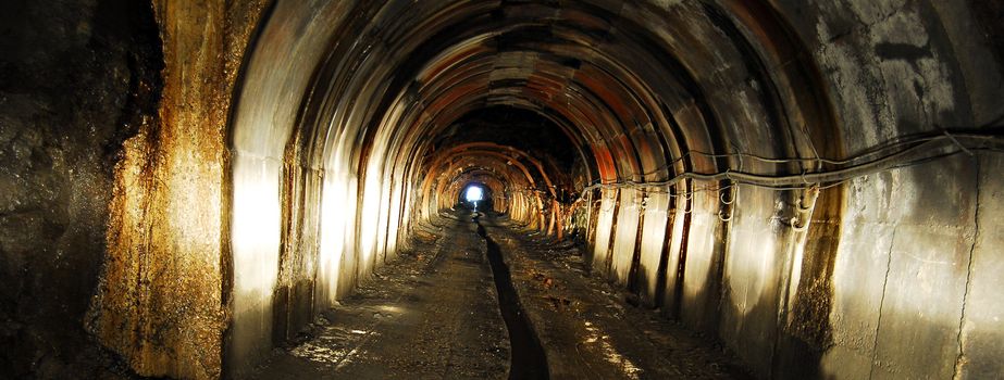 shaft exit from a mine