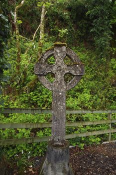 a celtic cross in ireland