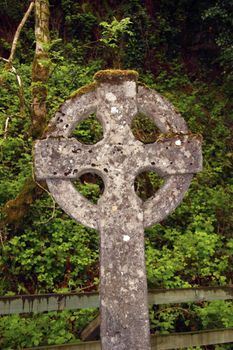 a celtic cross in ireland