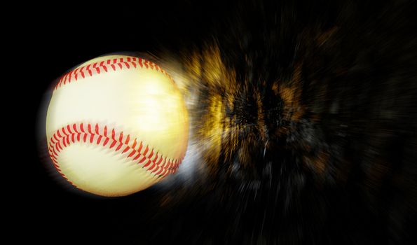 Baseball illustration.