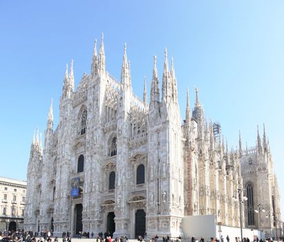 Cathedral of Duomo in Milan, Italy