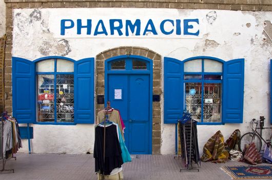 Pharmacy in Essaouira, Morocco
