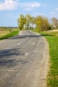 Road in the countryside