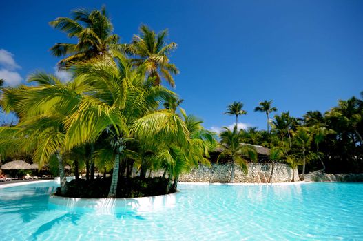 Hotel resort with a very nice swimming pool