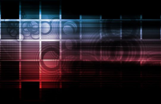 Colorful Abstract with Modern Stylish Art Effect