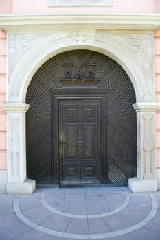 Old historic door