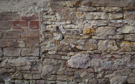 brick masonry rectangle, roads and bridges. Czech Republic Prague