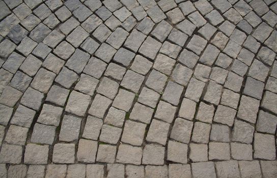 brick masonry rectangle, roads and bridges. Czech Republic Prague
