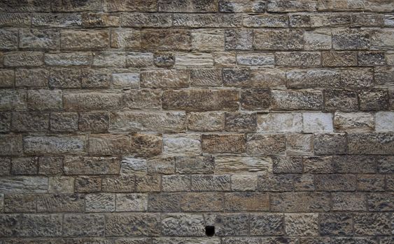 brick masonry rectangle, roads and bridges. Czech Republic Prague