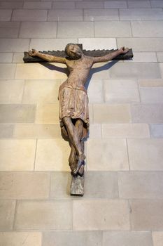 Crucifix with Jesus Christ at Grace Cathedral in San Francisco