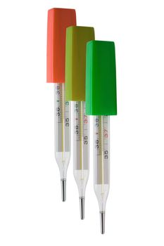 Thermometers as traffic lights