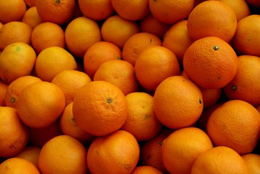 Lot's of mandarins from the market.