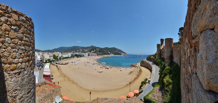 View of Tossa de Mar. Catalonia, Spain