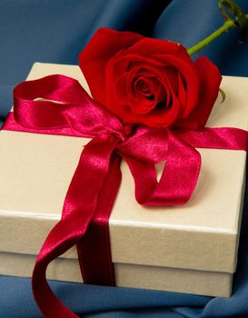 Rose and Gift box