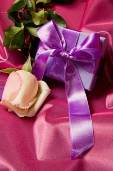 Rose and Gift box