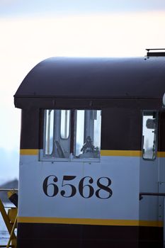 Canadian Pacific Railway diesel engine