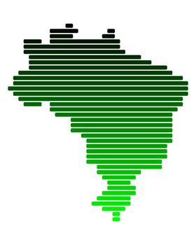 Map of Brazil