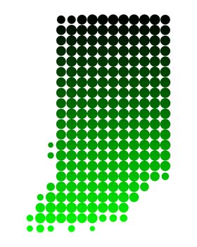 Map of Indiana