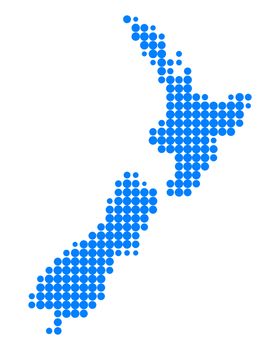 Map of New Zealand