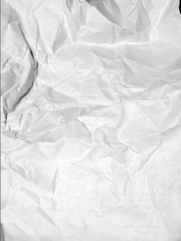 Closeup of the surface of a discarded piece of paper