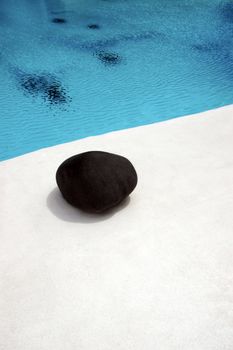 the pool side of a lanzarote lagoon