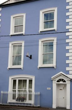 an harbour house in an irish town